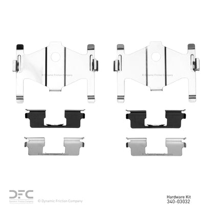 Dynamic Friction Company Disc Brake Hardware Kit 340-03032