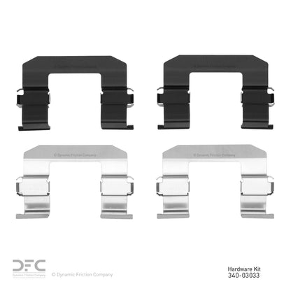 Dynamic Friction Company Disc Brake Hardware Kit 340-03033