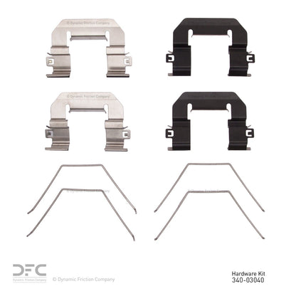 Dynamic Friction Company Disc Brake Hardware Kit 340-03040