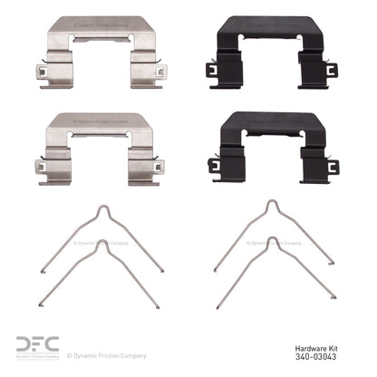 Dynamic Friction Company Disc Brake Hardware Kit 340-03043
