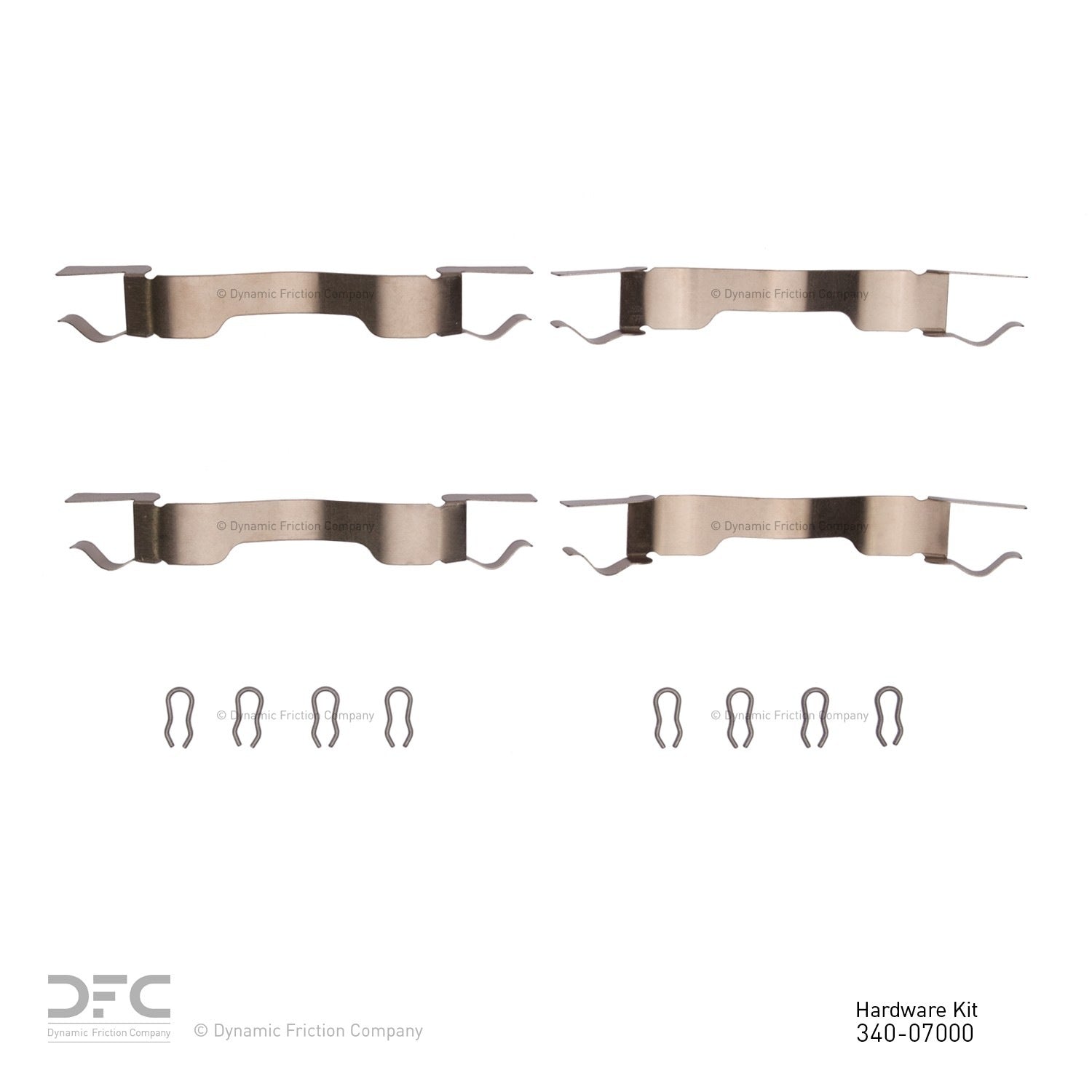 Dynamic Friction Company Disc Brake Hardware Kit 340-07000