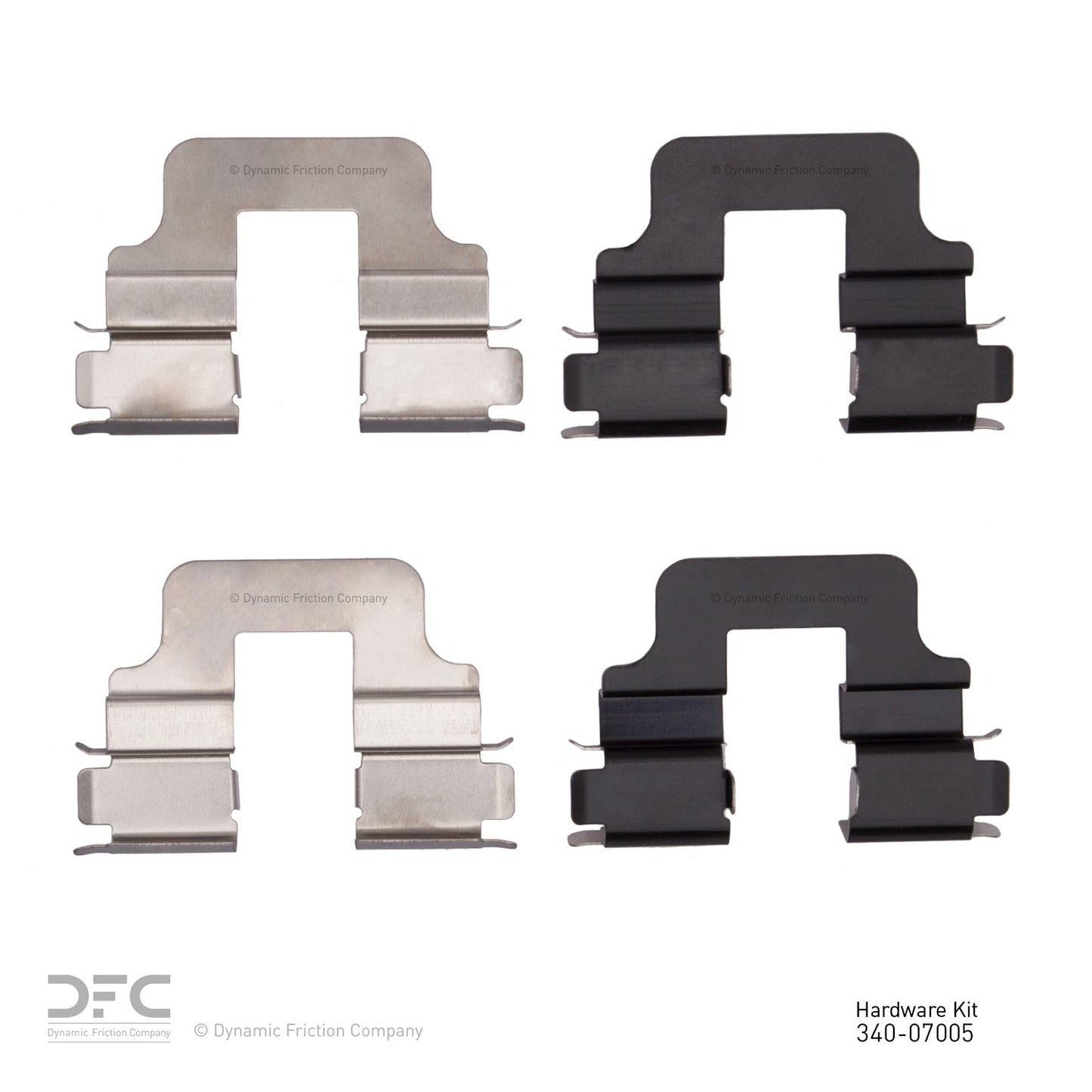 Dynamic Friction Company Disc Brake Hardware Kit 340-07005