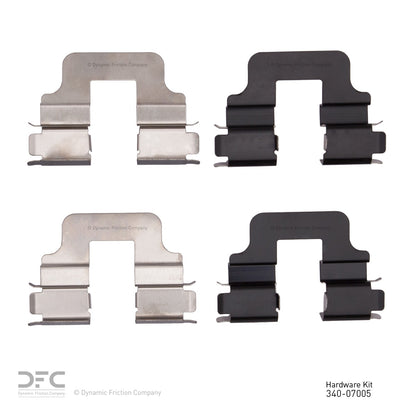 Dynamic Friction Company Disc Brake Hardware Kit 340-07005
