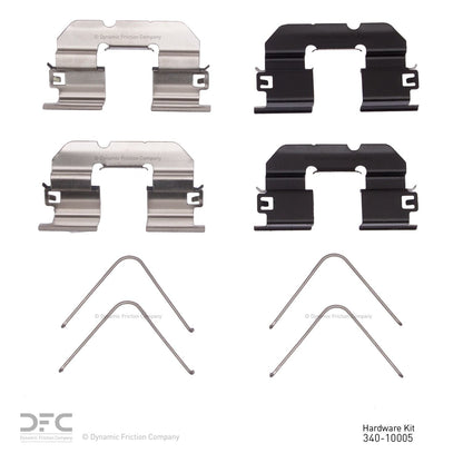 Dynamic Friction Company Disc Brake Hardware Kit 340-10005