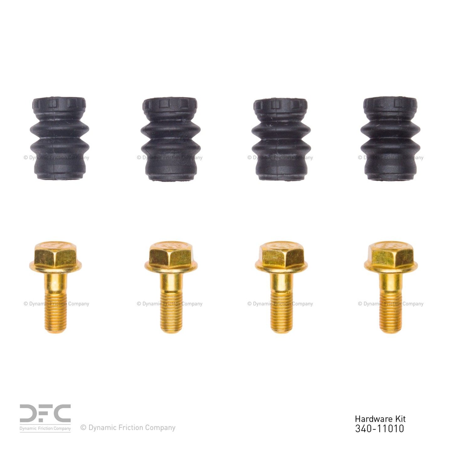 Dynamic Friction Company Disc Brake Hardware Kit 340-11010