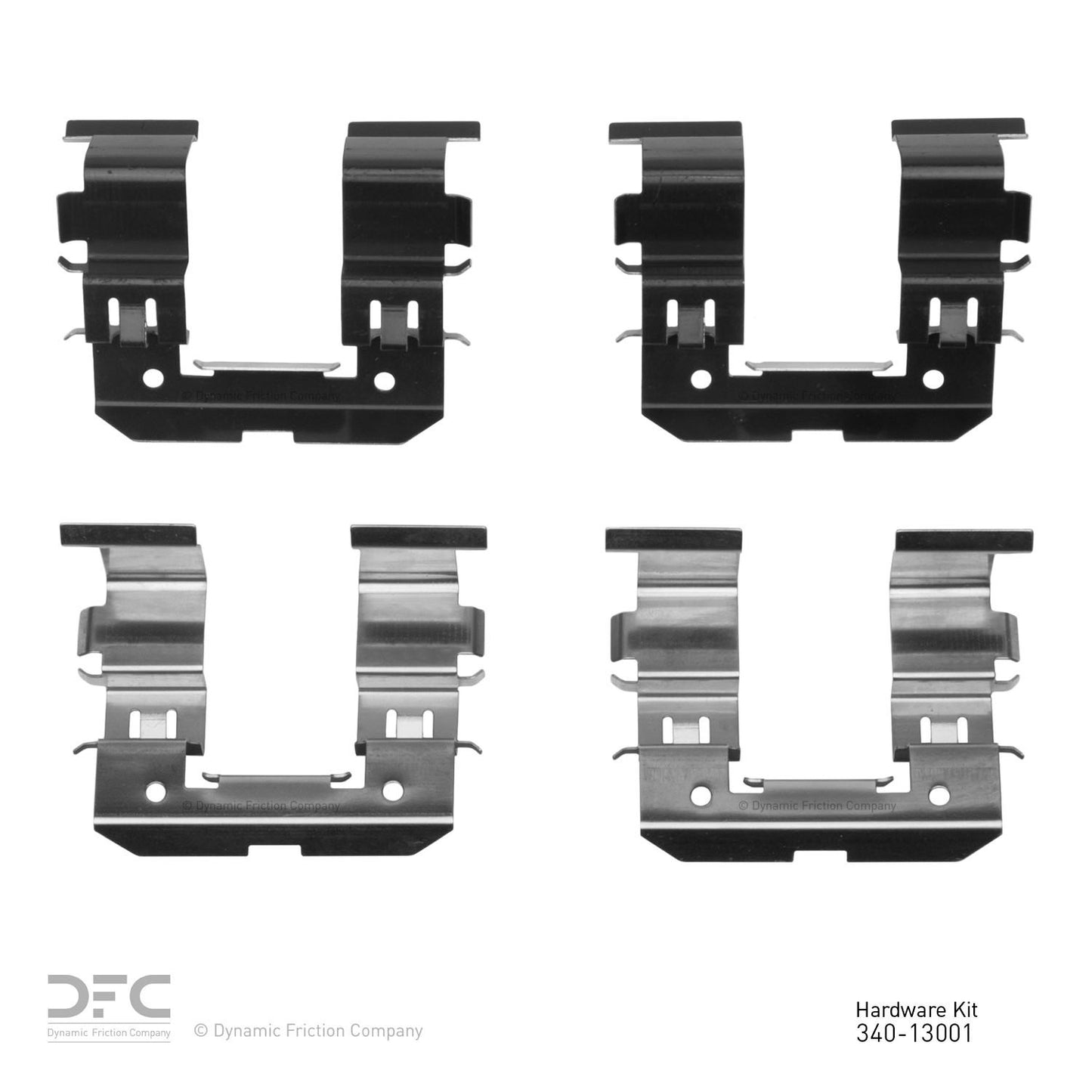 Dynamic Friction Company Disc Brake Hardware Kit 340-13001