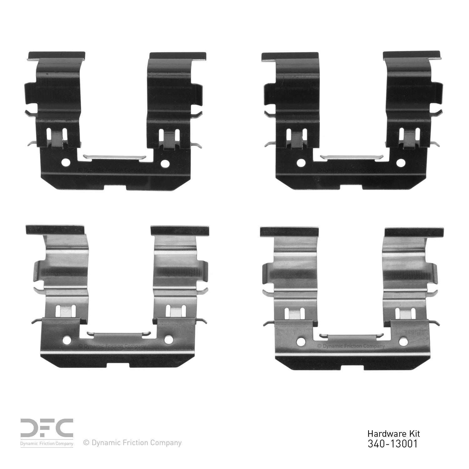 Dynamic Friction Company Disc Brake Hardware Kit 340-13001