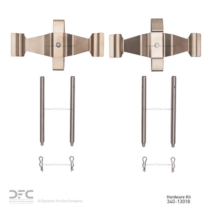Dynamic Friction Company Disc Brake Hardware Kit 340-13018