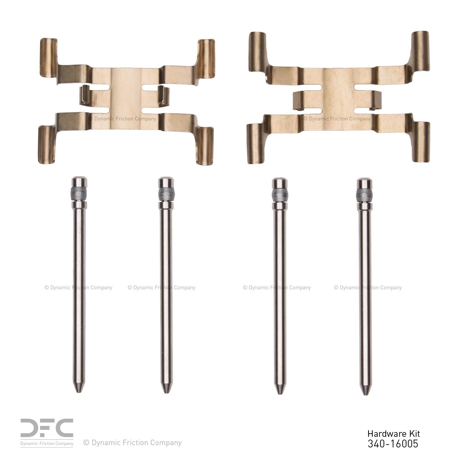 Dynamic Friction Company Disc Brake Hardware Kit 340-16005