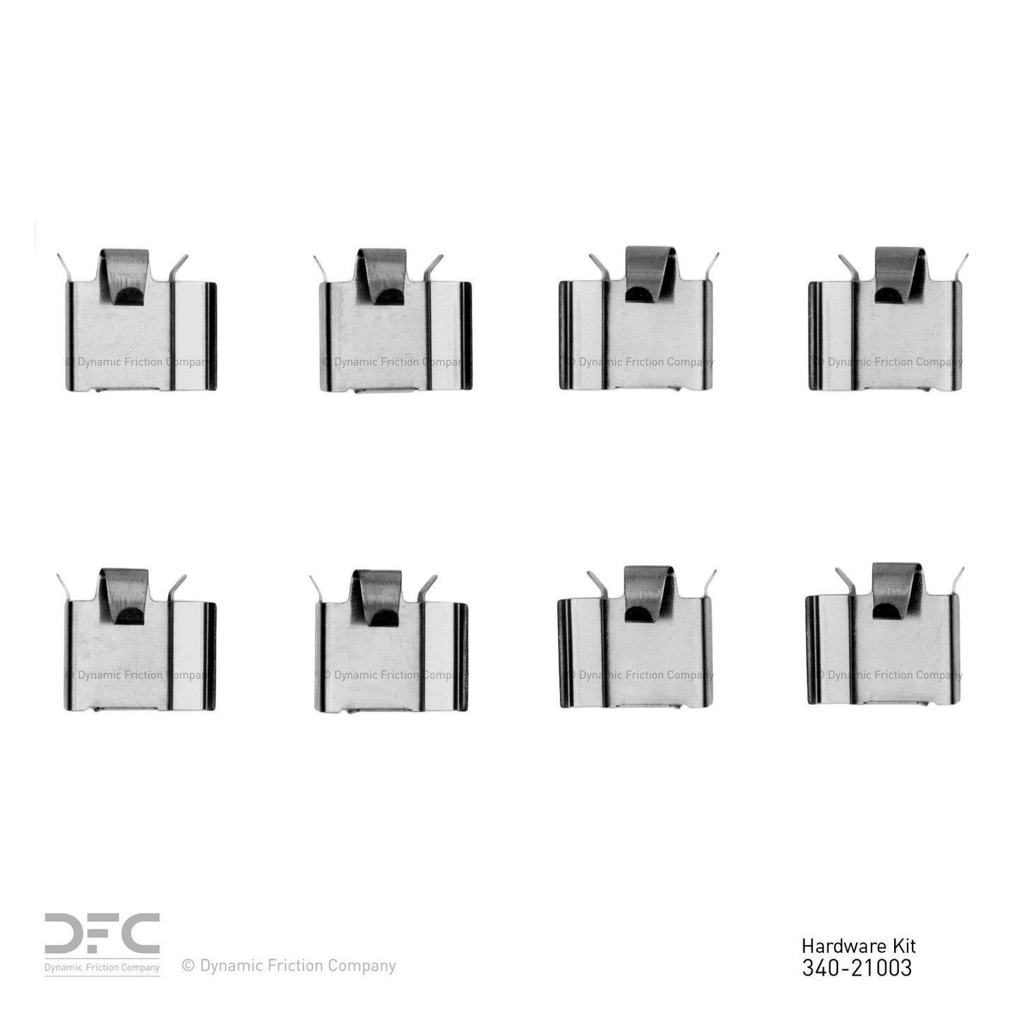 Dynamic Friction Company Disc Brake Hardware Kit 340-21003
