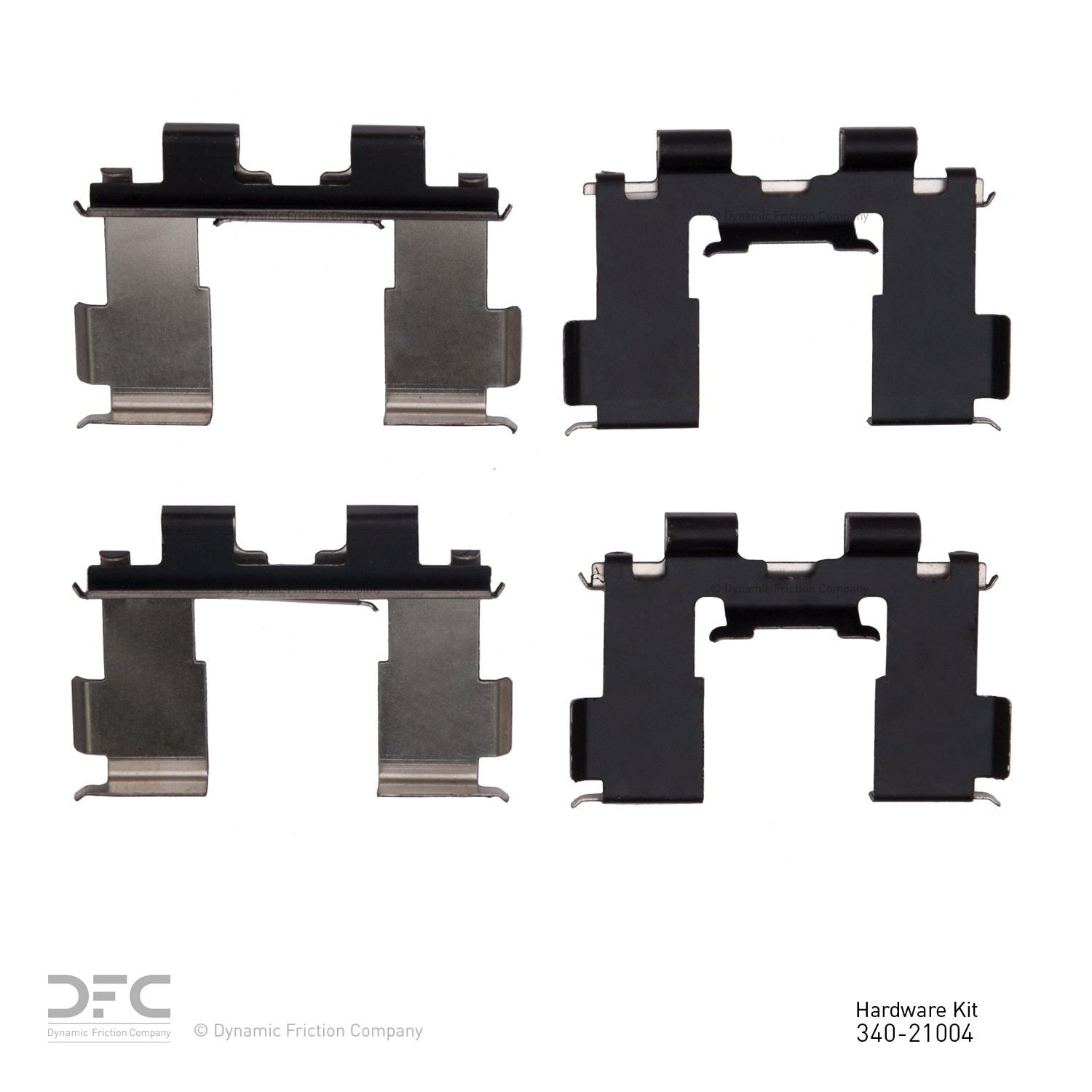 Dynamic Friction Company Disc Brake Hardware Kit 340-21004