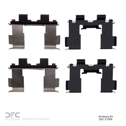 Dynamic Friction Company Disc Brake Hardware Kit 340-21004