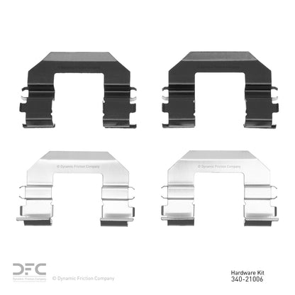 Dynamic Friction Company Disc Brake Hardware Kit 340-21006