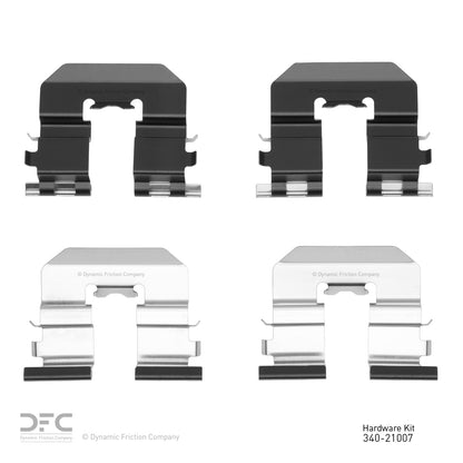 Dynamic Friction Company Disc Brake Hardware Kit 340-21007