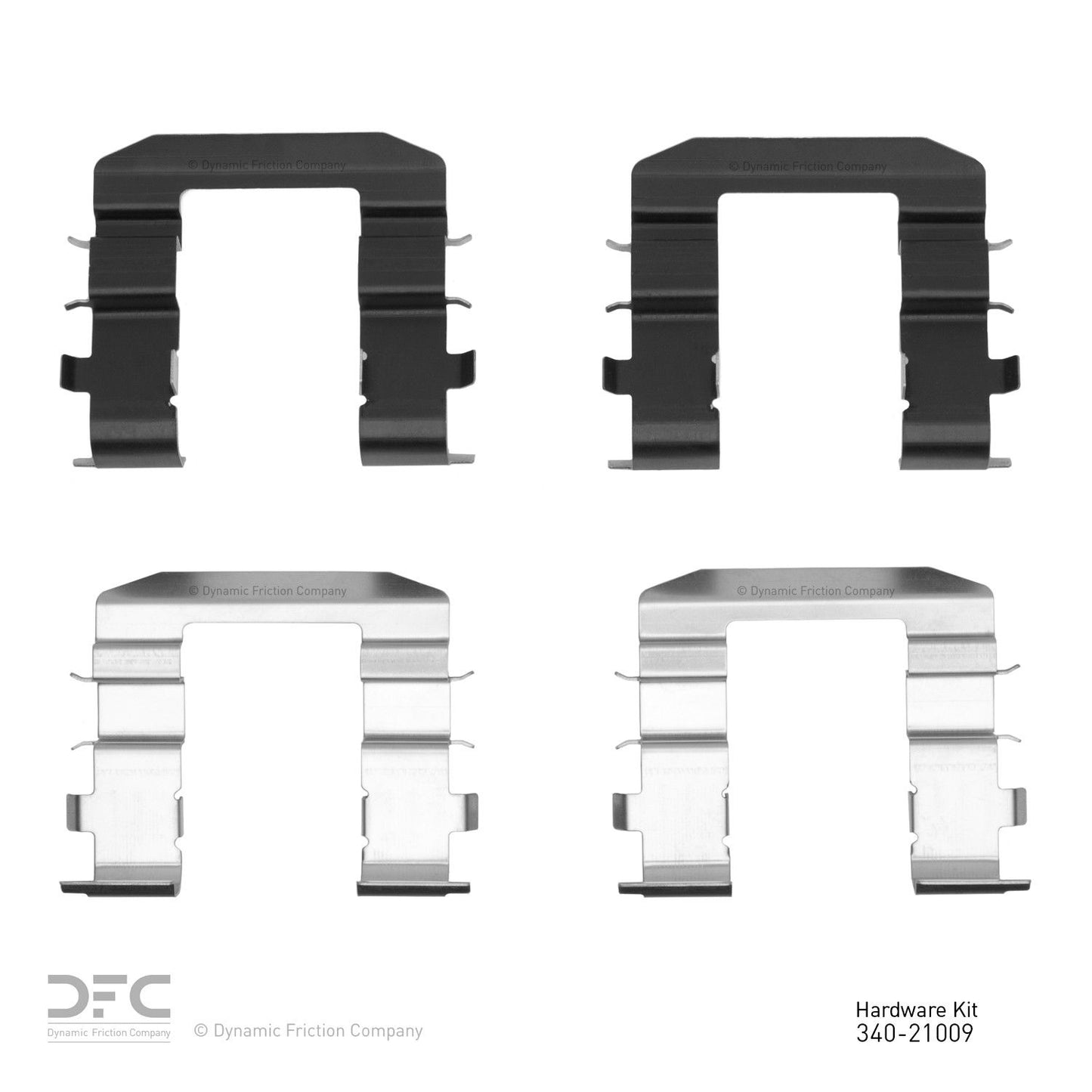 Dynamic Friction Company Disc Brake Hardware Kit 340-21009