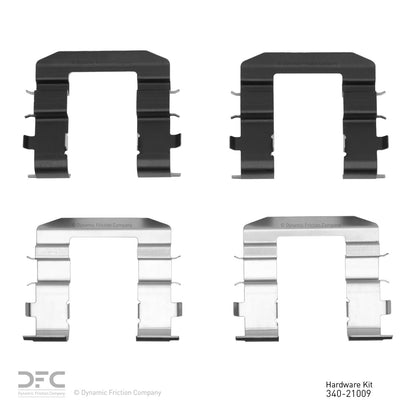 Dynamic Friction Company Disc Brake Hardware Kit 340-21009