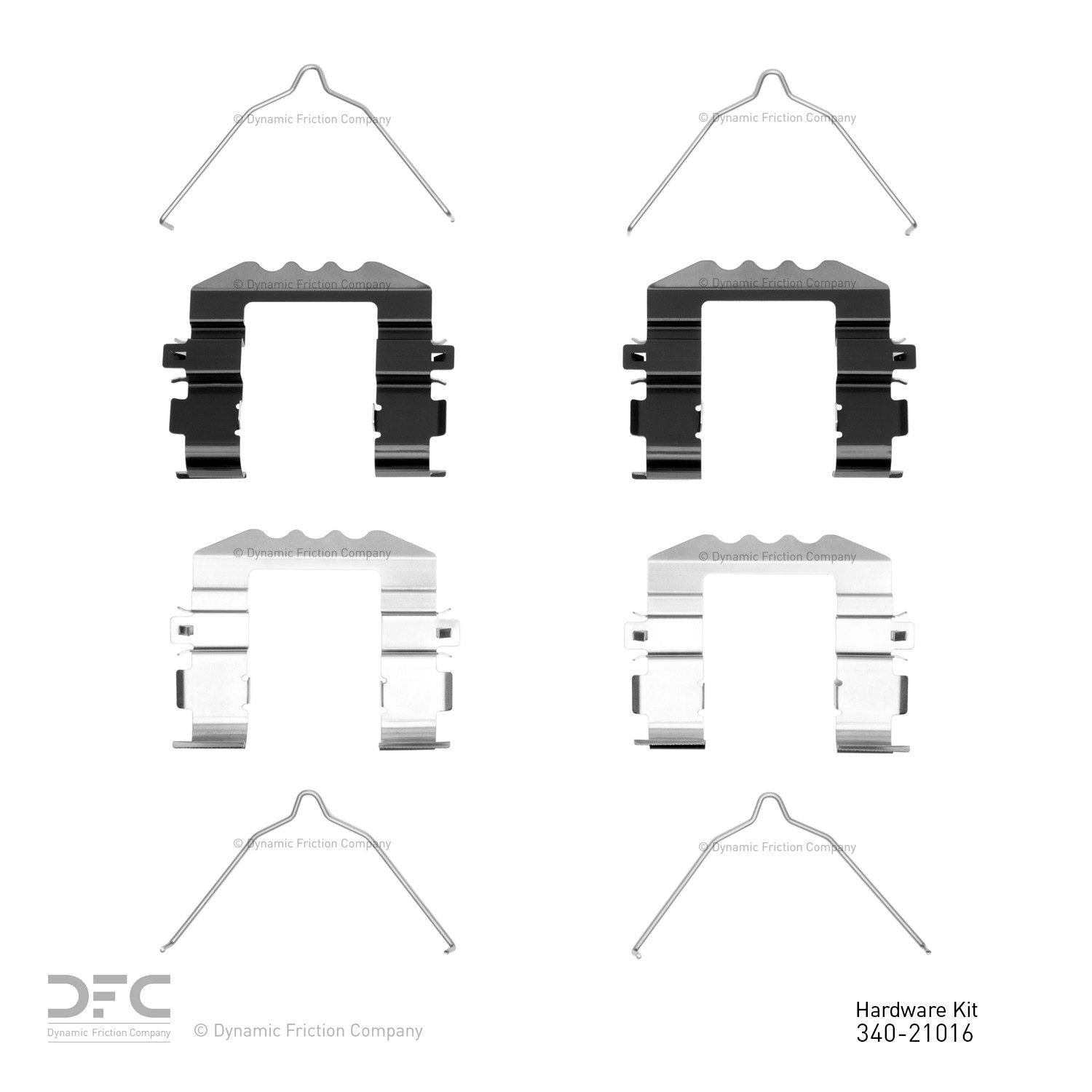 Dynamic Friction Company Disc Brake Hardware Kit 340-21016