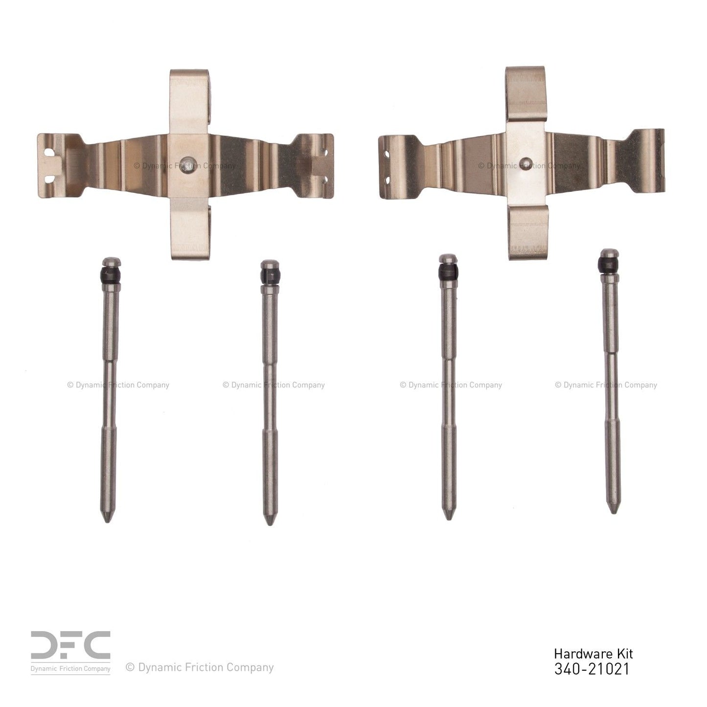 Dynamic Friction Company Disc Brake Hardware Kit 340-21021