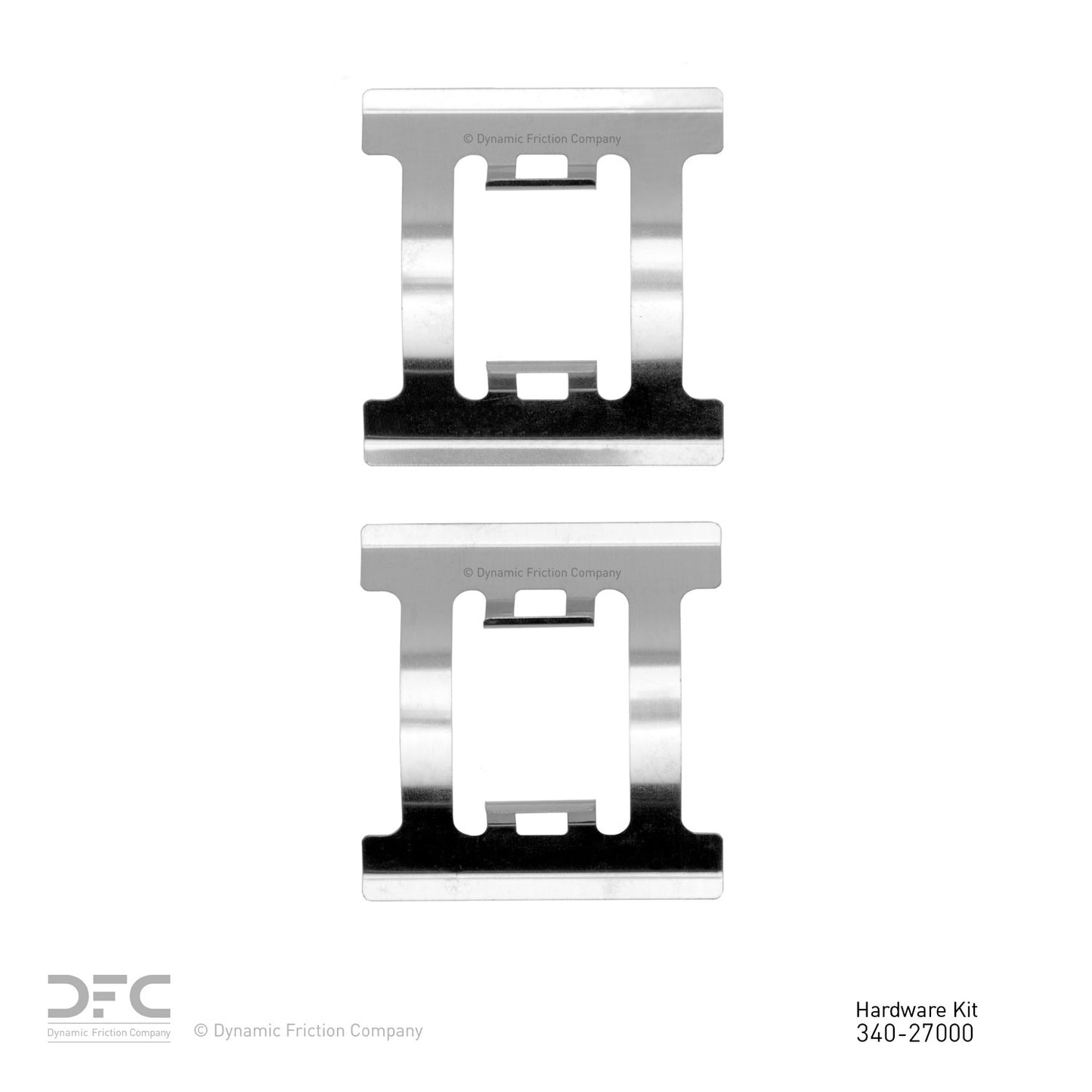 Dynamic Friction Company Disc Brake Hardware Kit 340-27000