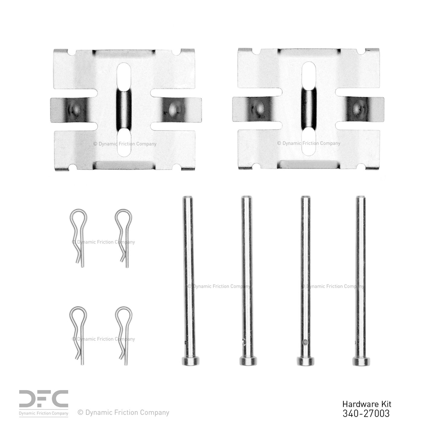 Dynamic Friction Company Disc Brake Hardware Kit 340-27003