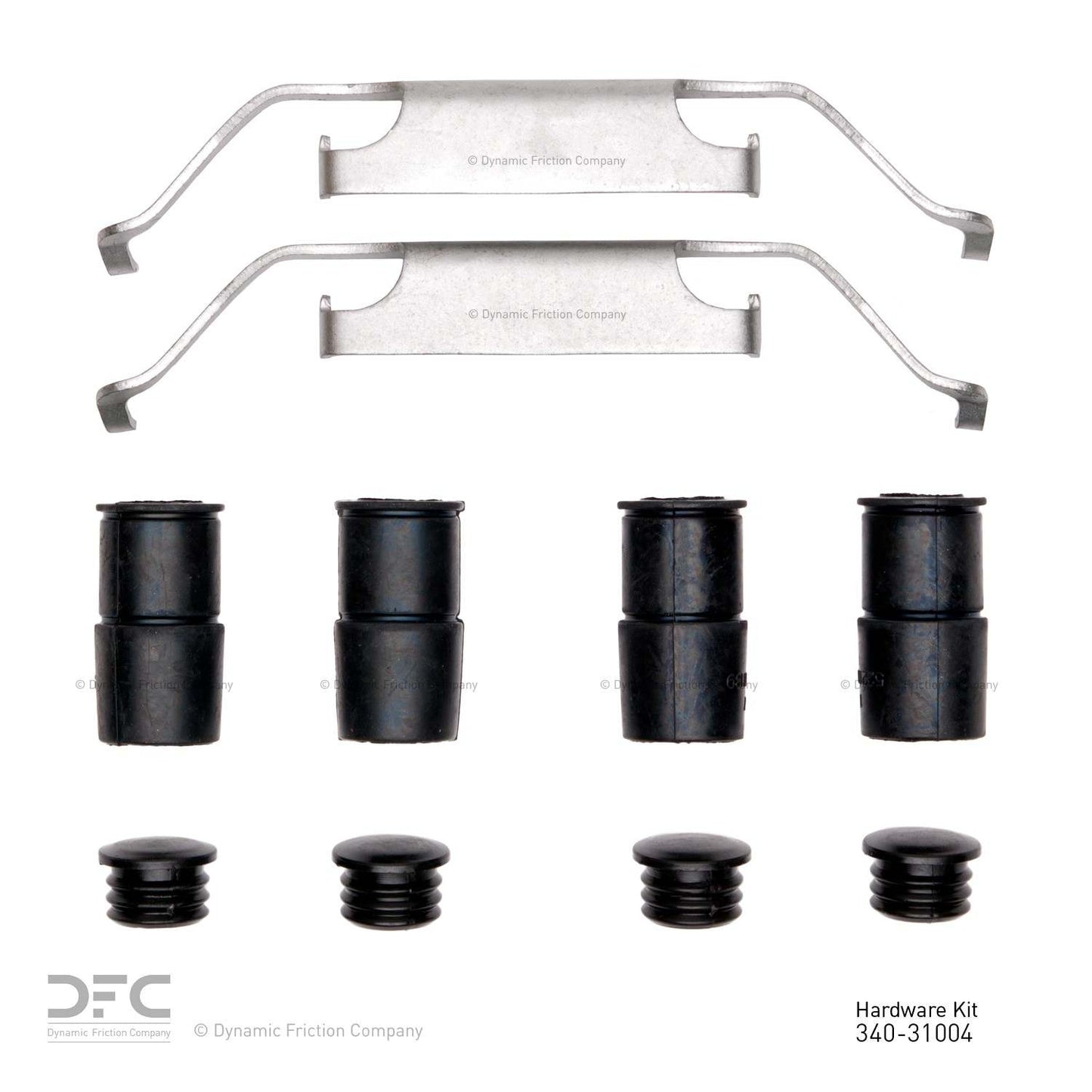 Dynamic Friction Company Disc Brake Hardware Kit 340-31004