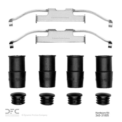 Dynamic Friction Company Disc Brake Hardware Kit 340-31005