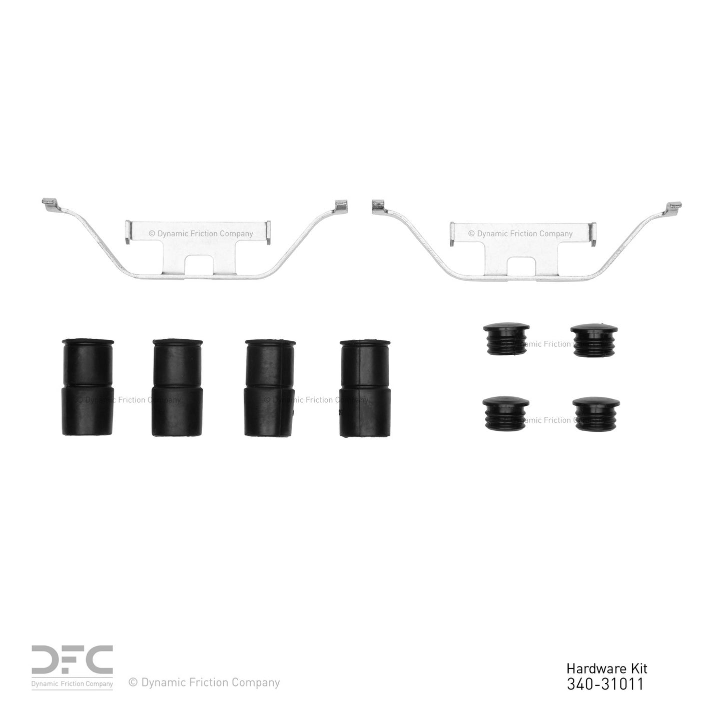 Dynamic Friction Company Disc Brake Hardware Kit 340-31011