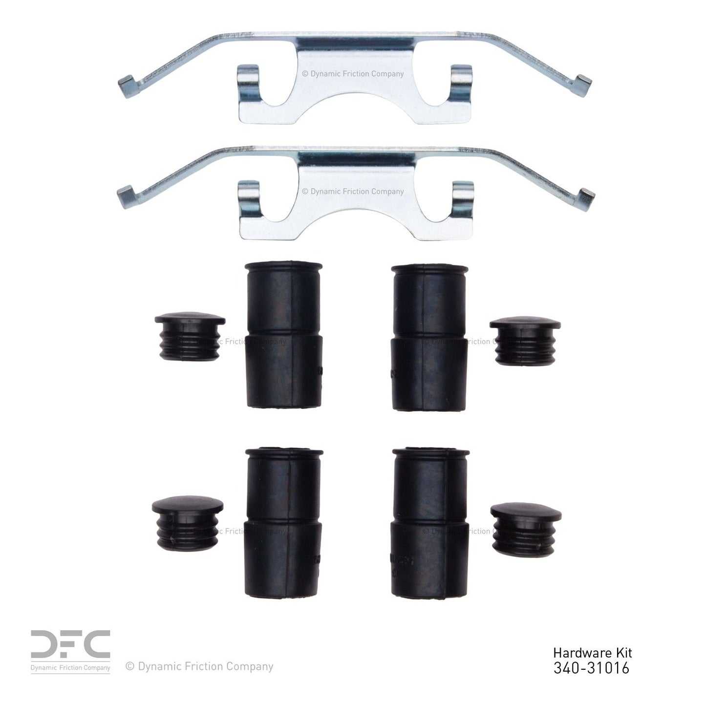 Dynamic Friction Company Disc Brake Hardware Kit 340-31016
