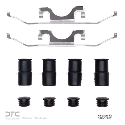 Dynamic Friction Company Disc Brake Hardware Kit 340-31017