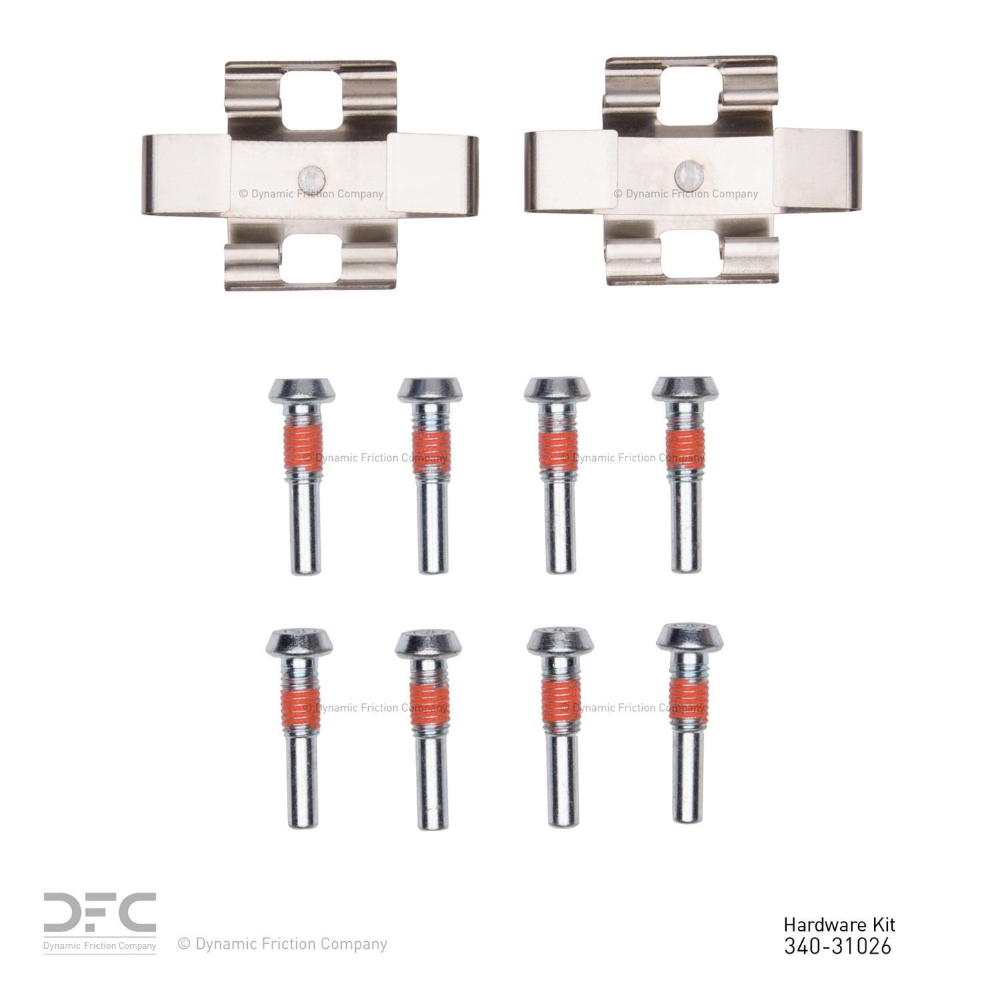 Dynamic Friction Company Disc Brake Hardware Kit 340-31026