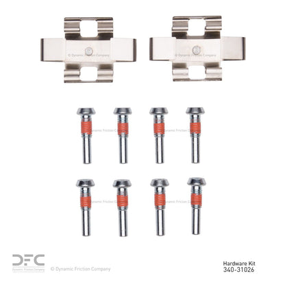 Dynamic Friction Company Disc Brake Hardware Kit 340-31026