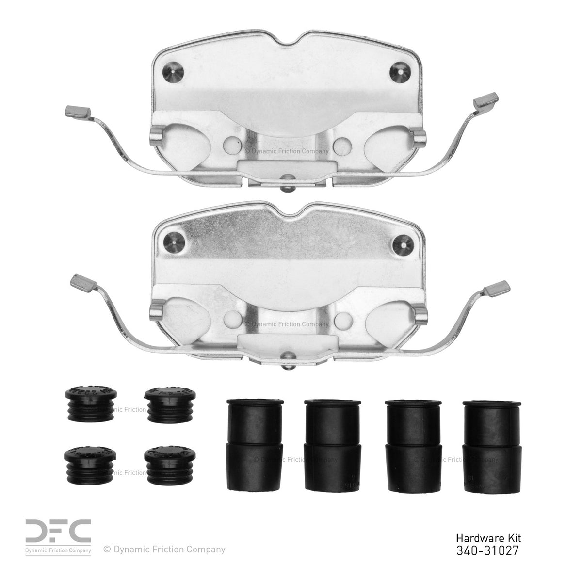 Dynamic Friction Company Disc Brake Hardware Kit 340-31027
