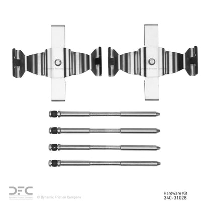 Dynamic Friction Company Disc Brake Hardware Kit 340-31028