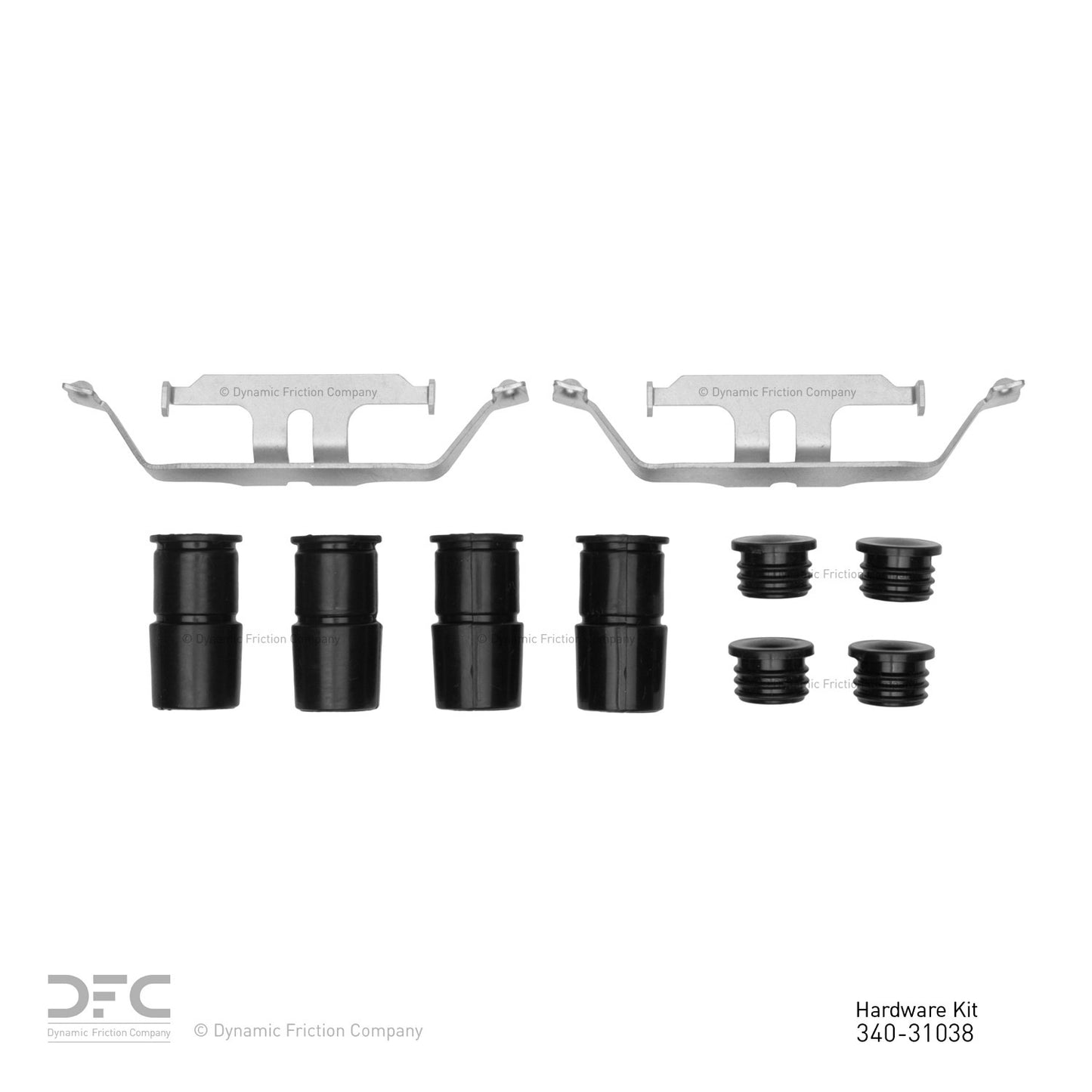 Dynamic Friction Company Disc Brake Hardware Kit 340-31038