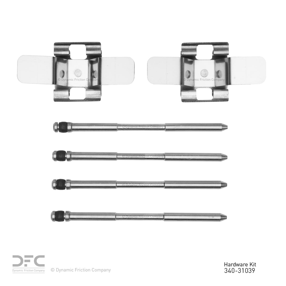 Dynamic Friction Company Disc Brake Hardware Kit 340-31039