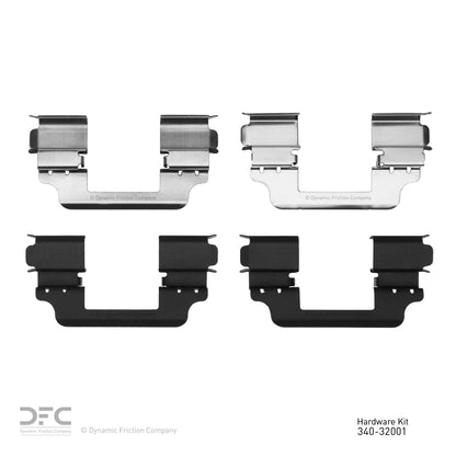 Dynamic Friction Company Disc Brake Hardware Kit 340-32001