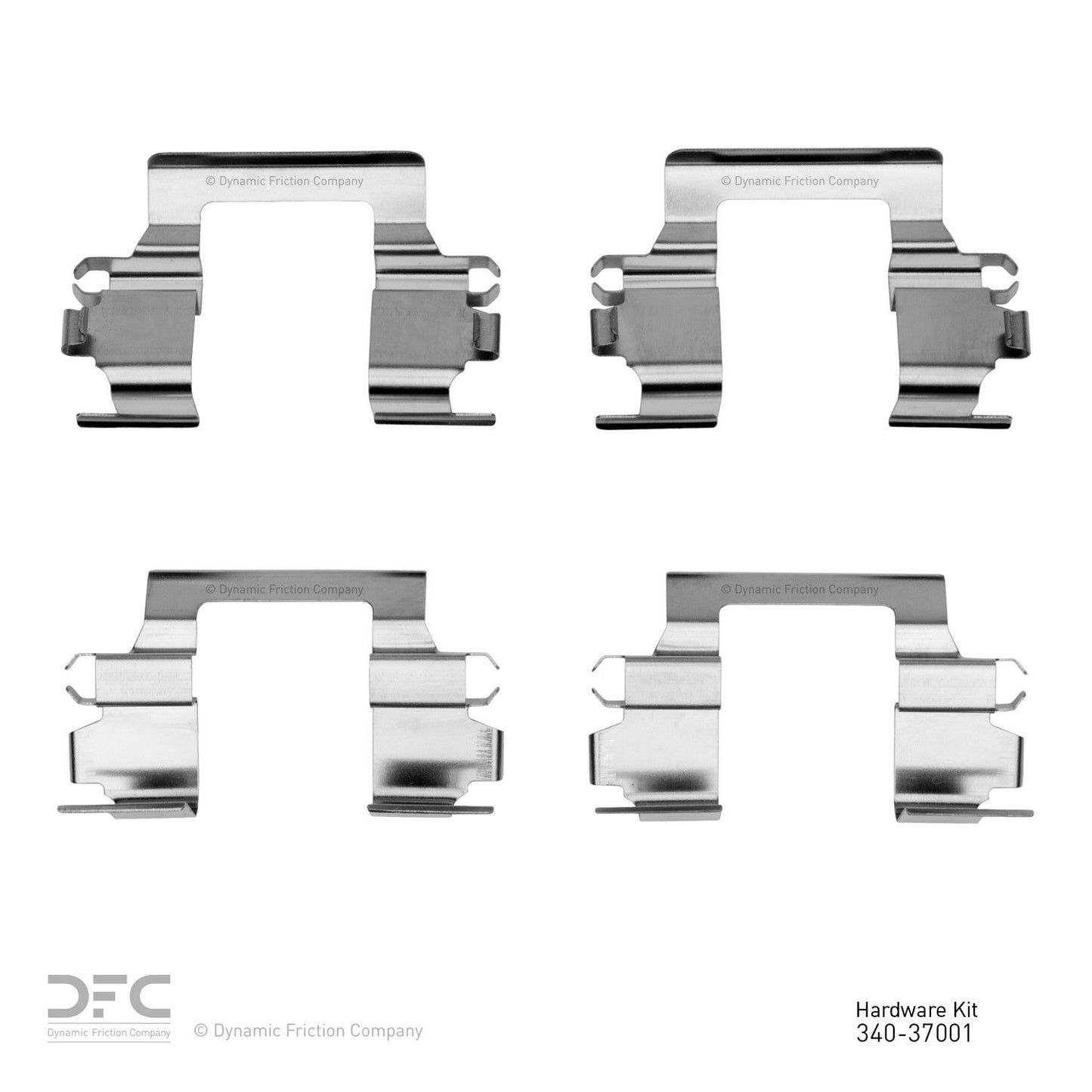 Dynamic Friction Company Disc Brake Hardware Kit 340-37001
