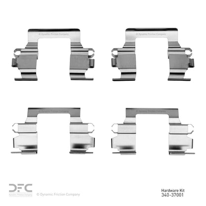 Dynamic Friction Company Disc Brake Hardware Kit 340-37001