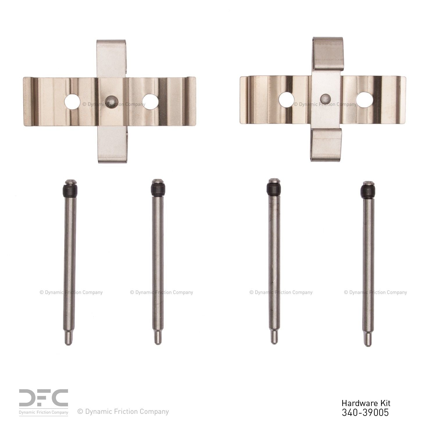 Dynamic Friction Company Disc Brake Hardware Kit 340-39005