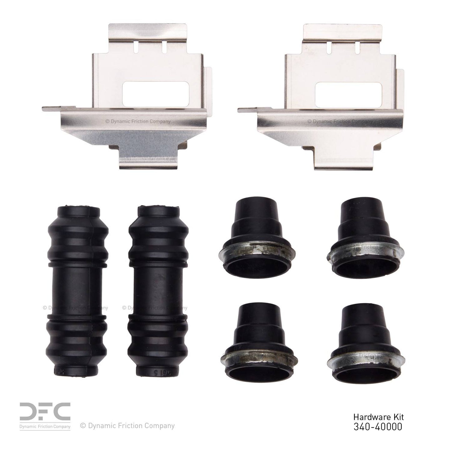 Dynamic Friction Company Disc Brake Hardware Kit 340-40000