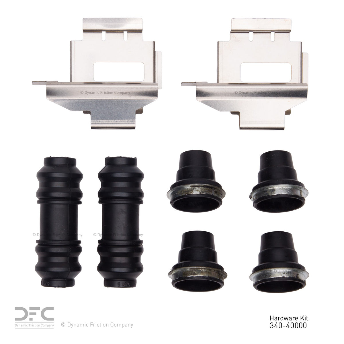 Dynamic Friction Company Disc Brake Hardware Kit 340-40000