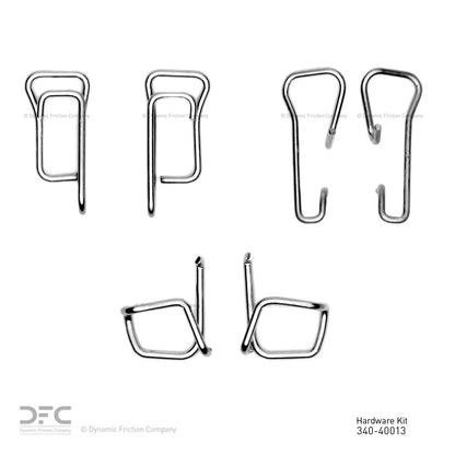 Dynamic Friction Company Disc Brake Hardware Kit 340-40013