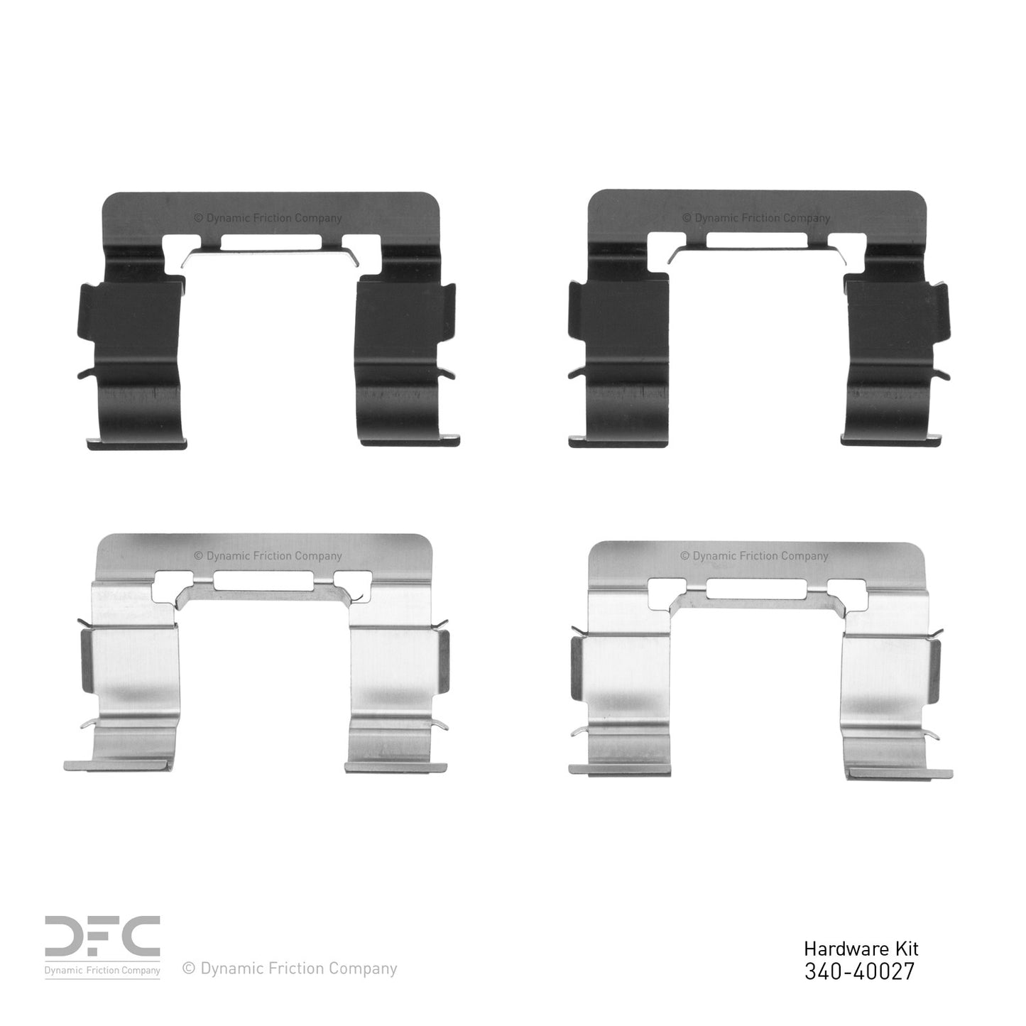 Dynamic Friction Company Disc Brake Hardware Kit 340-40027