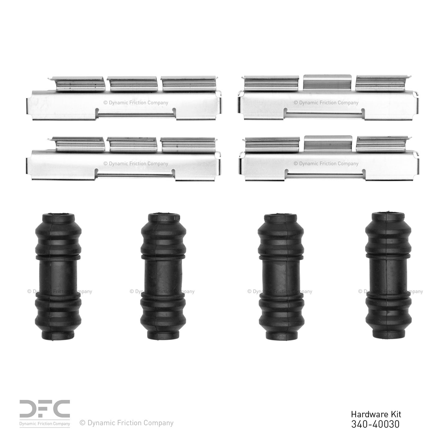 Dynamic Friction Company Disc Brake Hardware Kit 340-40030