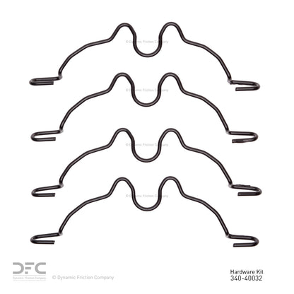 Dynamic Friction Company Disc Brake Hardware Kit 340-40032