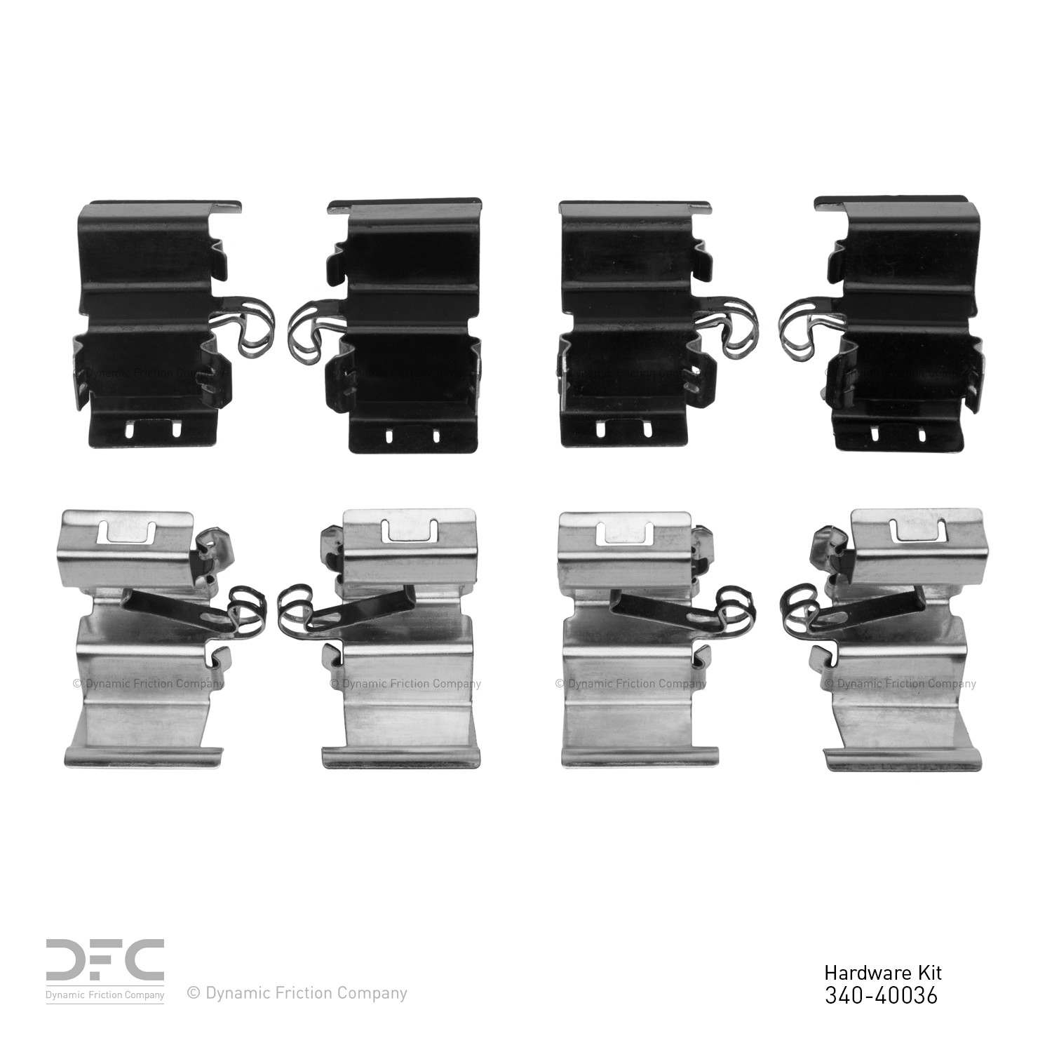 Dynamic Friction Company Disc Brake Hardware Kit 340-40036
