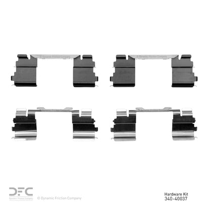 Dynamic Friction Company Disc Brake Hardware Kit 340-40037