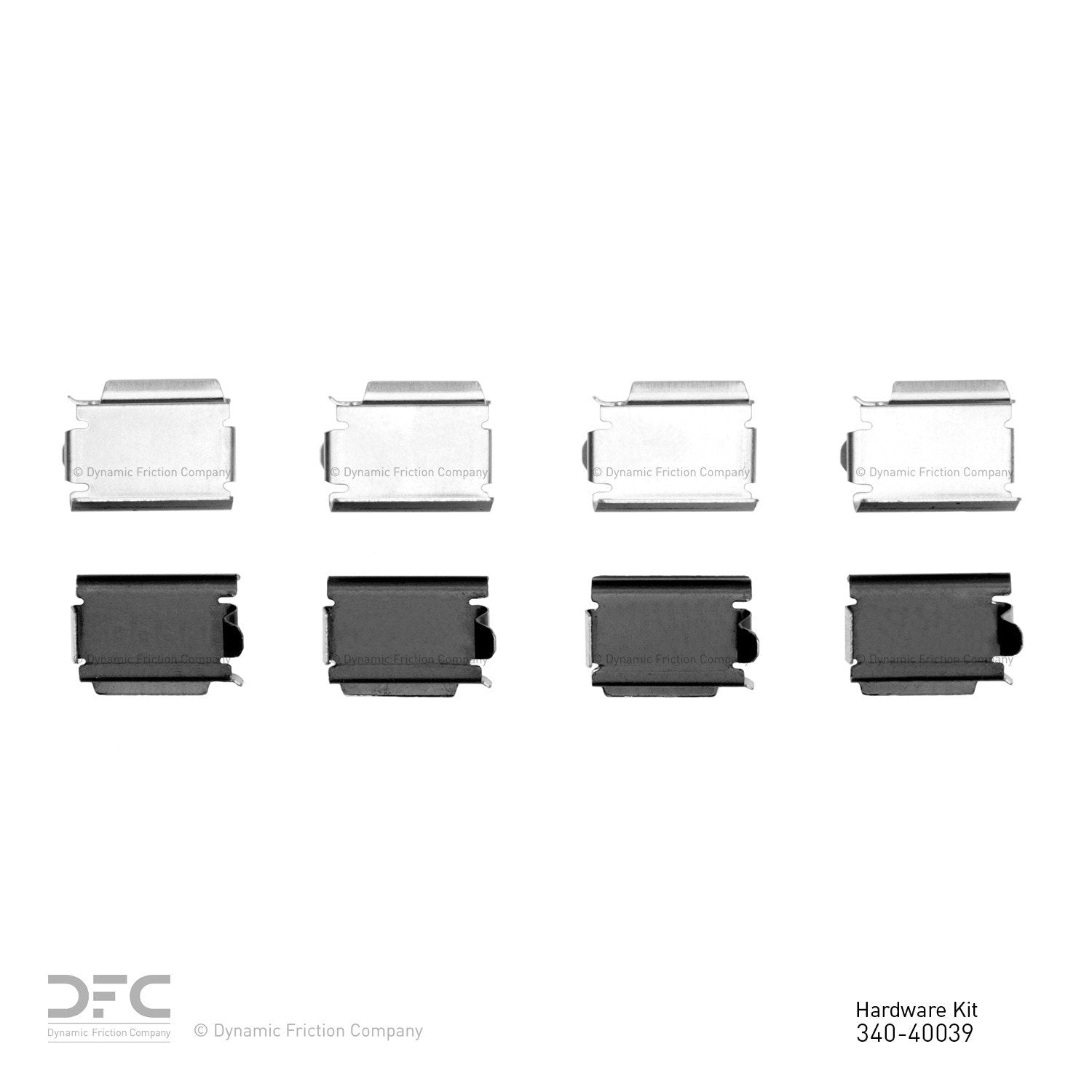 Dynamic Friction Company Disc Brake Hardware Kit 340-40039