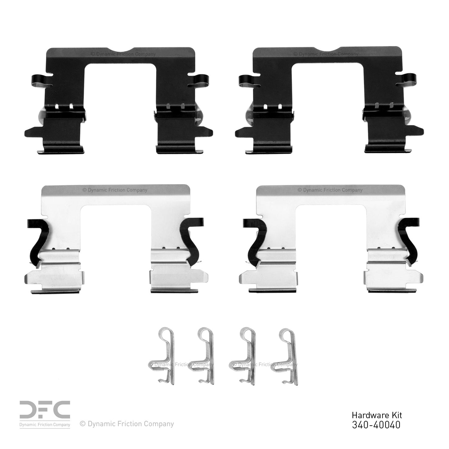 Dynamic Friction Company Disc Brake Hardware Kit 340-40040