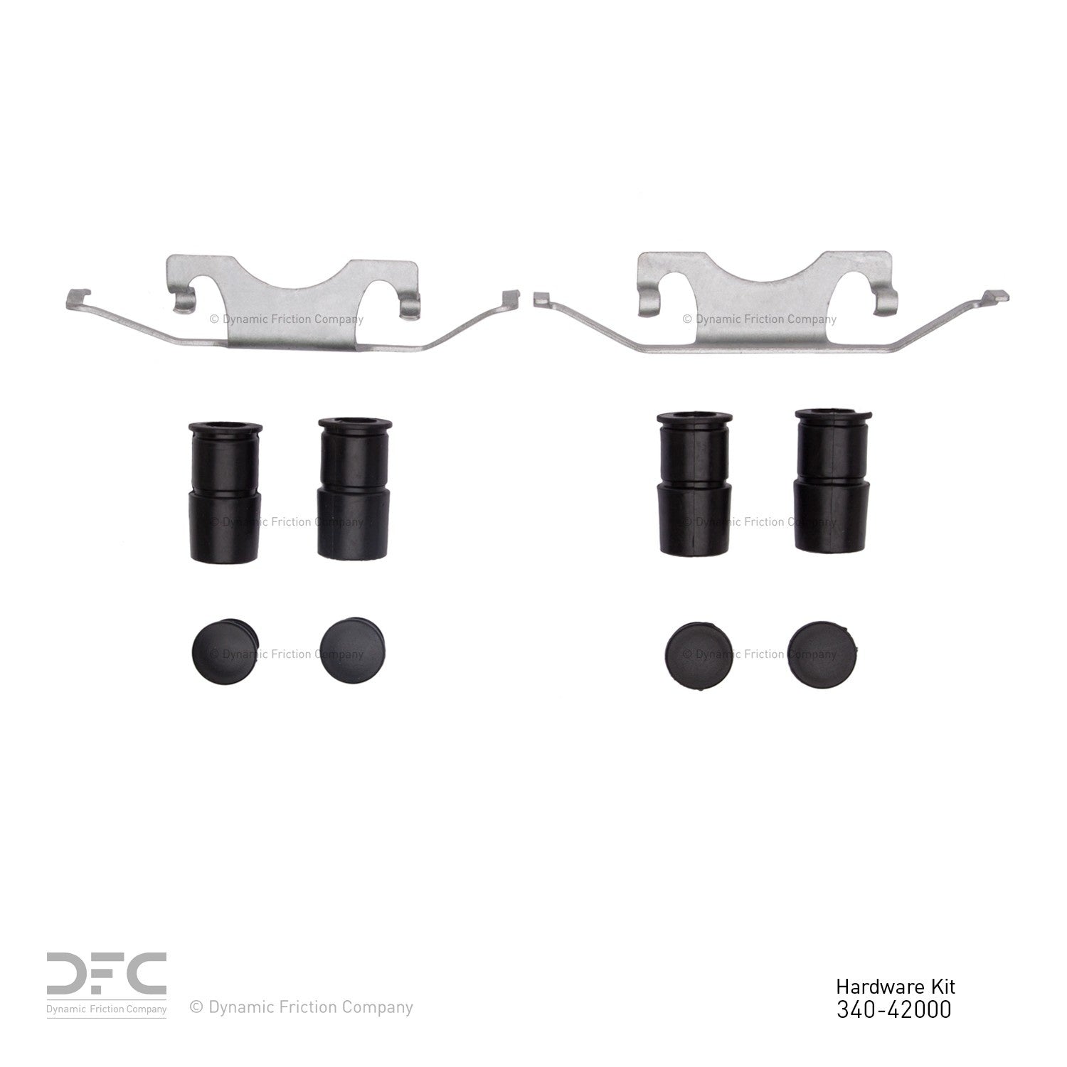 Dynamic Friction Company Disc Brake Hardware Kit 340-42000